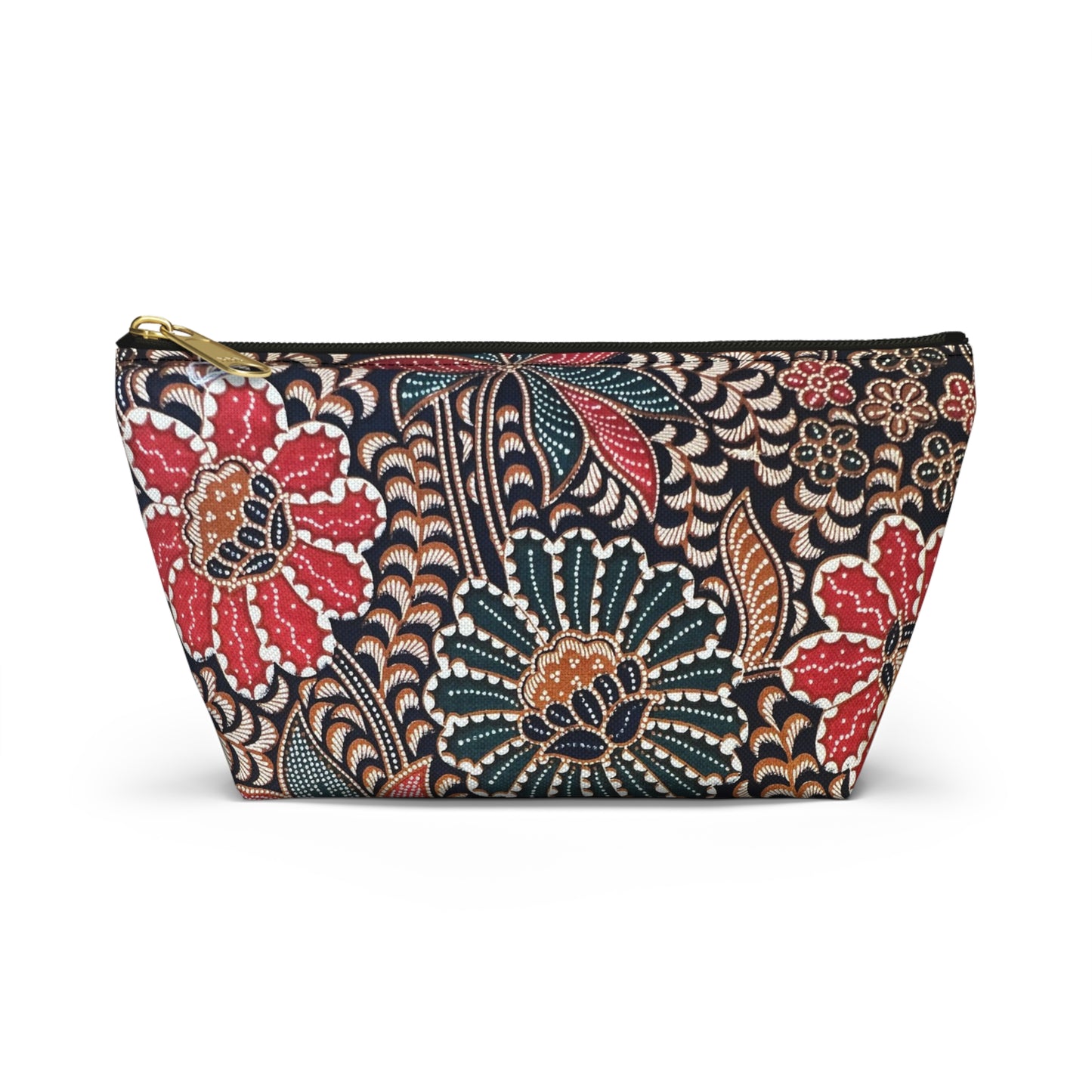Bunga Batik Print Cosmetic Bag
