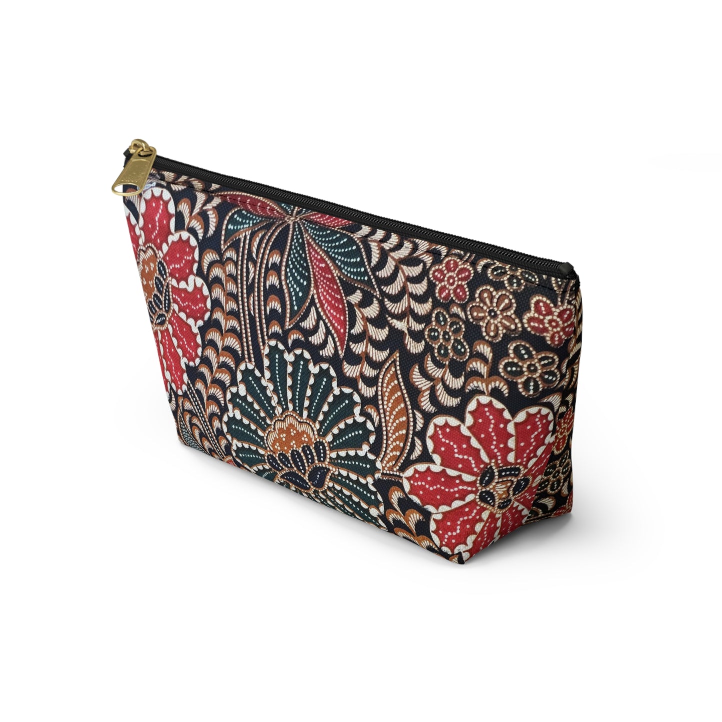 Bunga Batik Print Cosmetic Bag