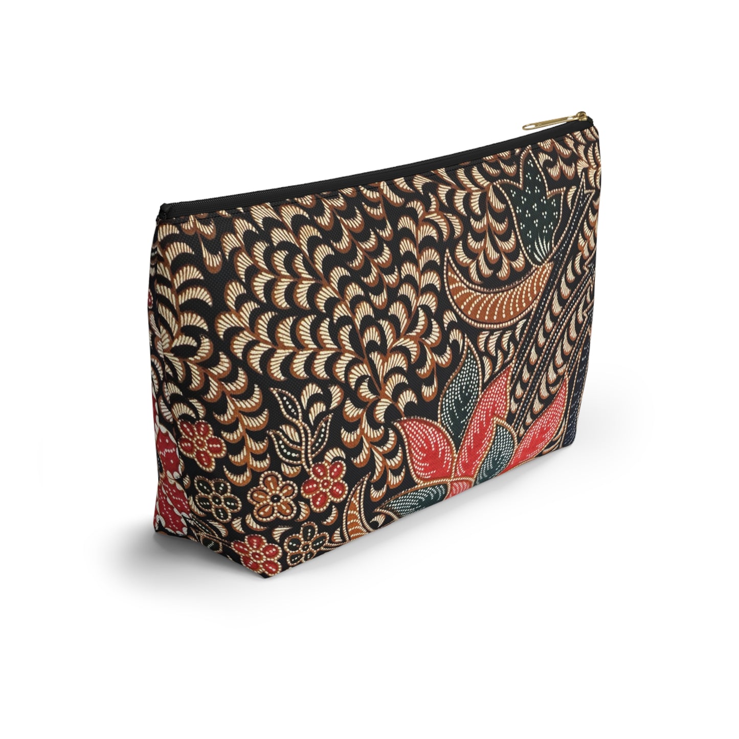 Bunga Batik Print Cosmetic Bag