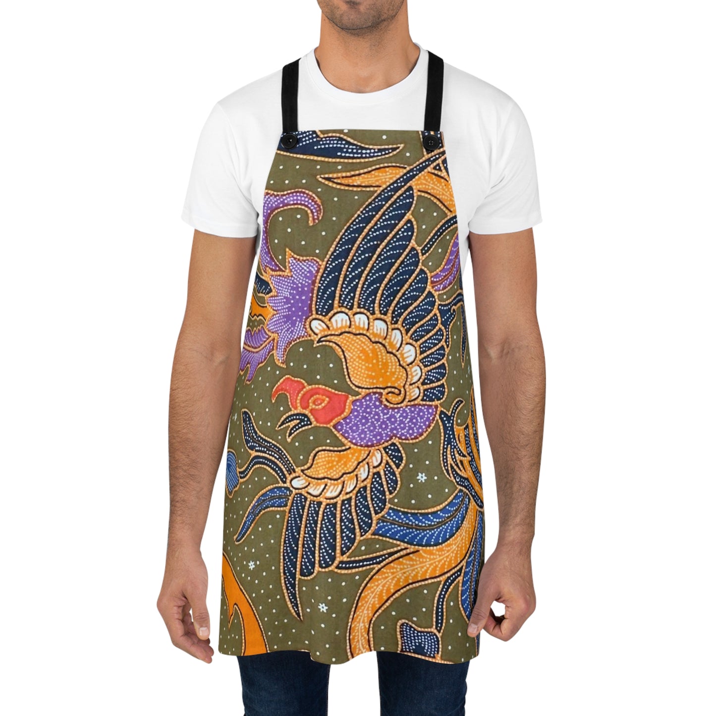Garuda Batik Print Apron