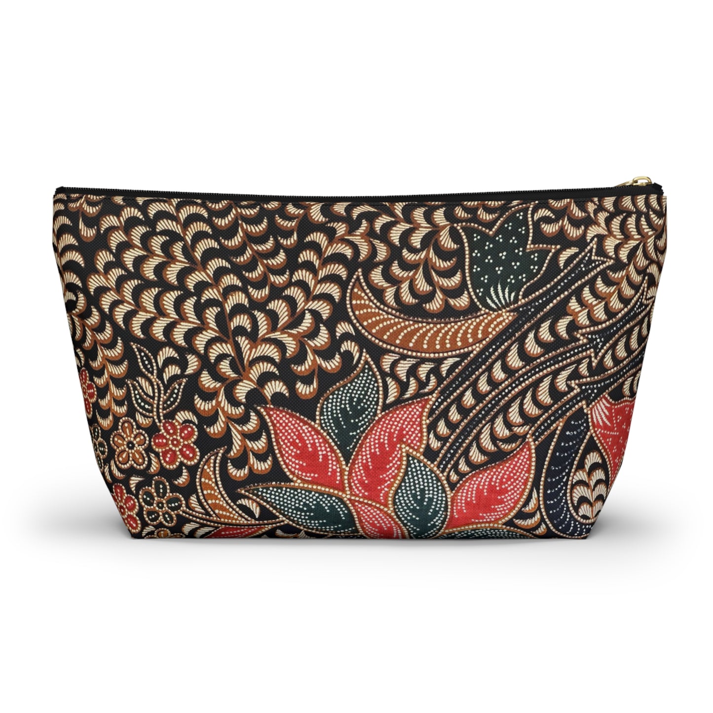 Bunga Batik Print Cosmetic Bag