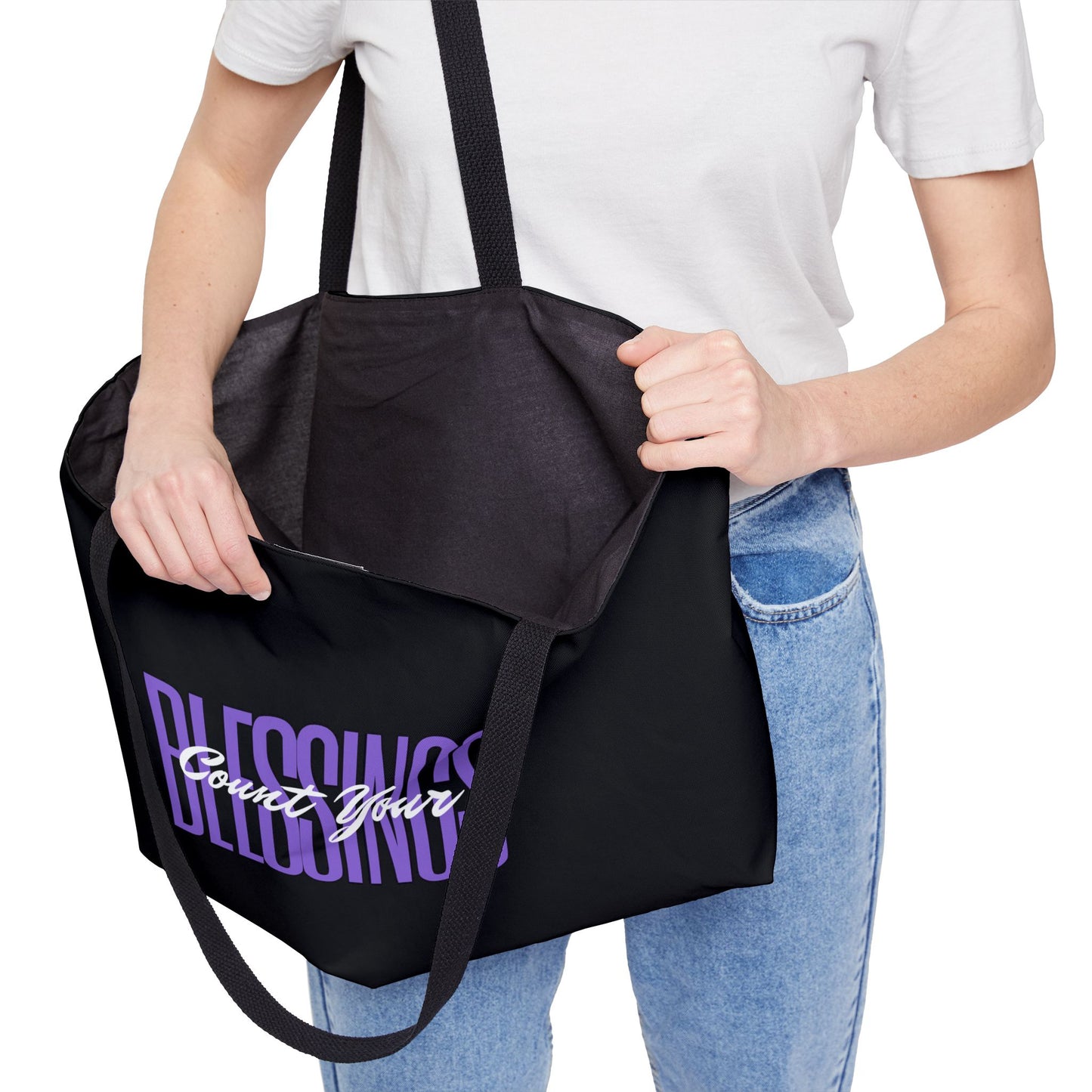 "Count Your Blessings" Weekender Tote Bag