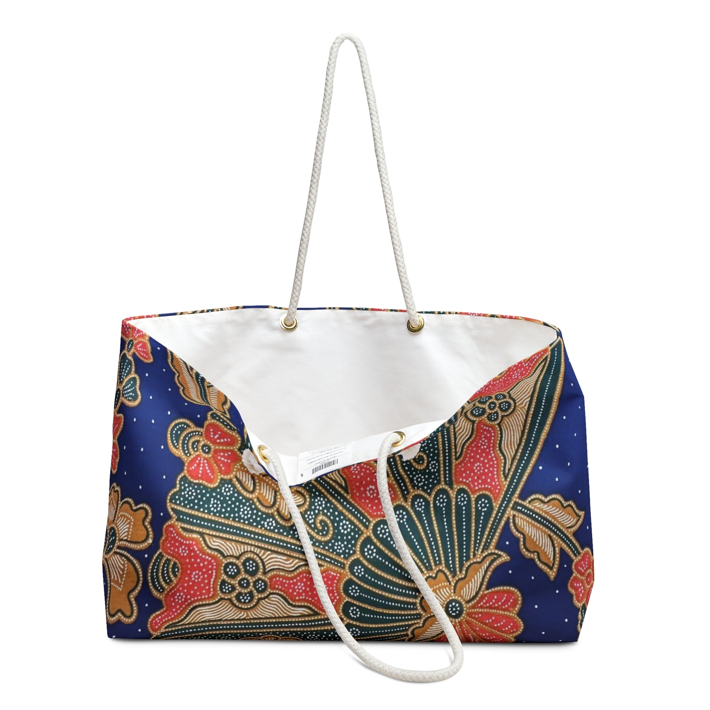 Kipas Batik Print Weekender Bag