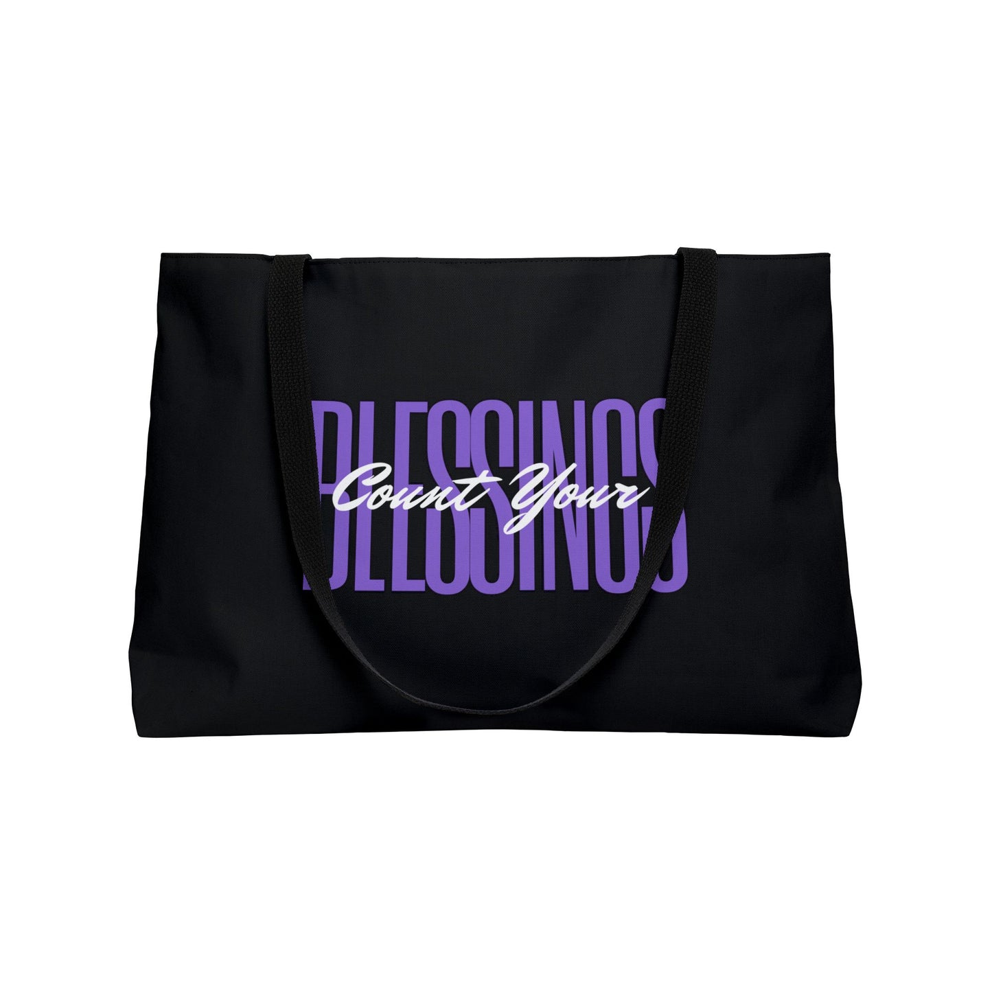 "Count Your Blessings" Weekender Tote Bag
