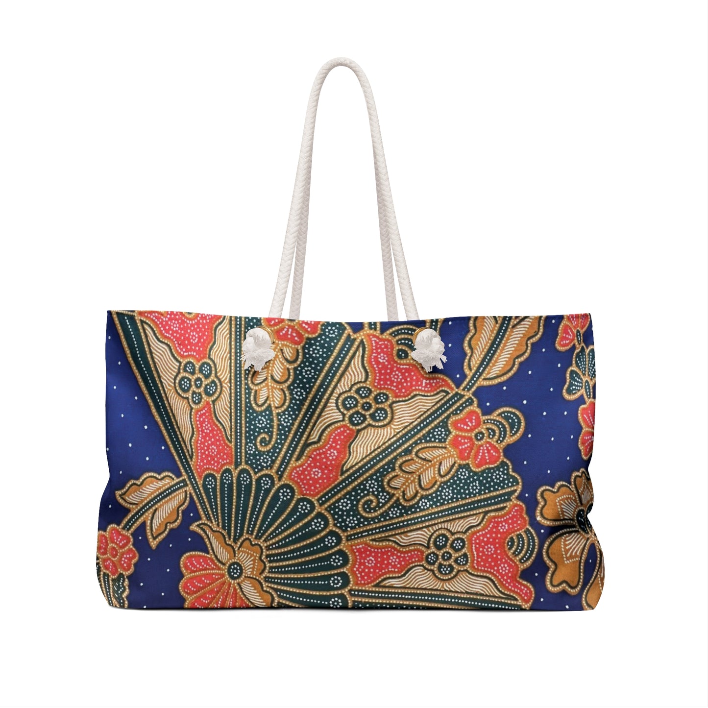 Kipas Batik Print Weekender Bag