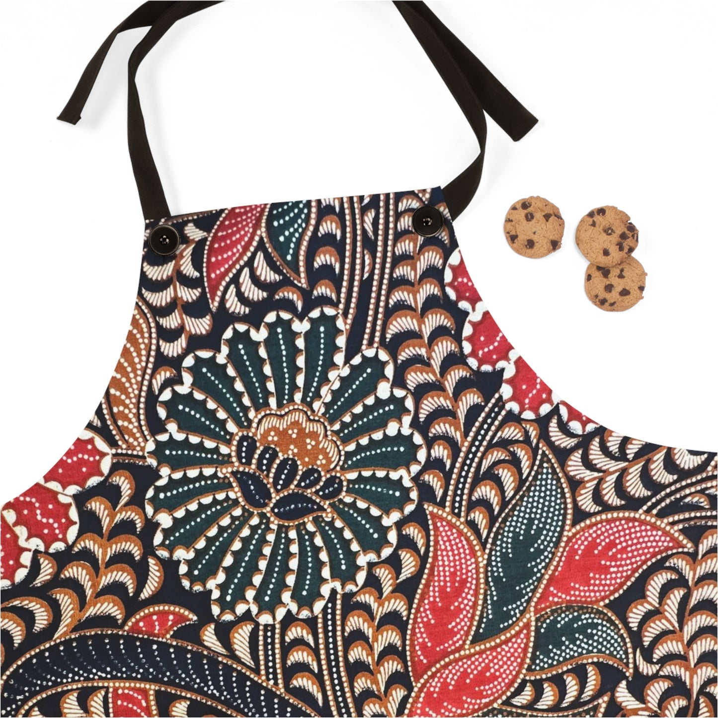Bunga Batik Print Apron