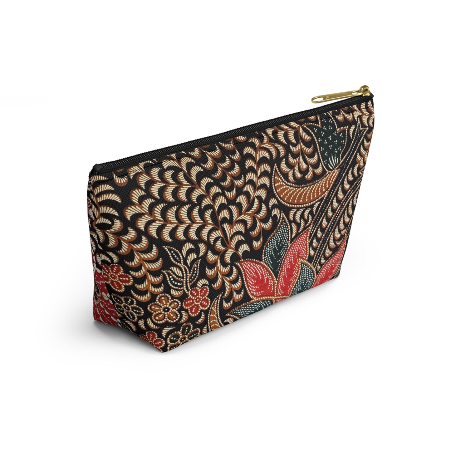 Bunga Batik Print Cosmetic Bag