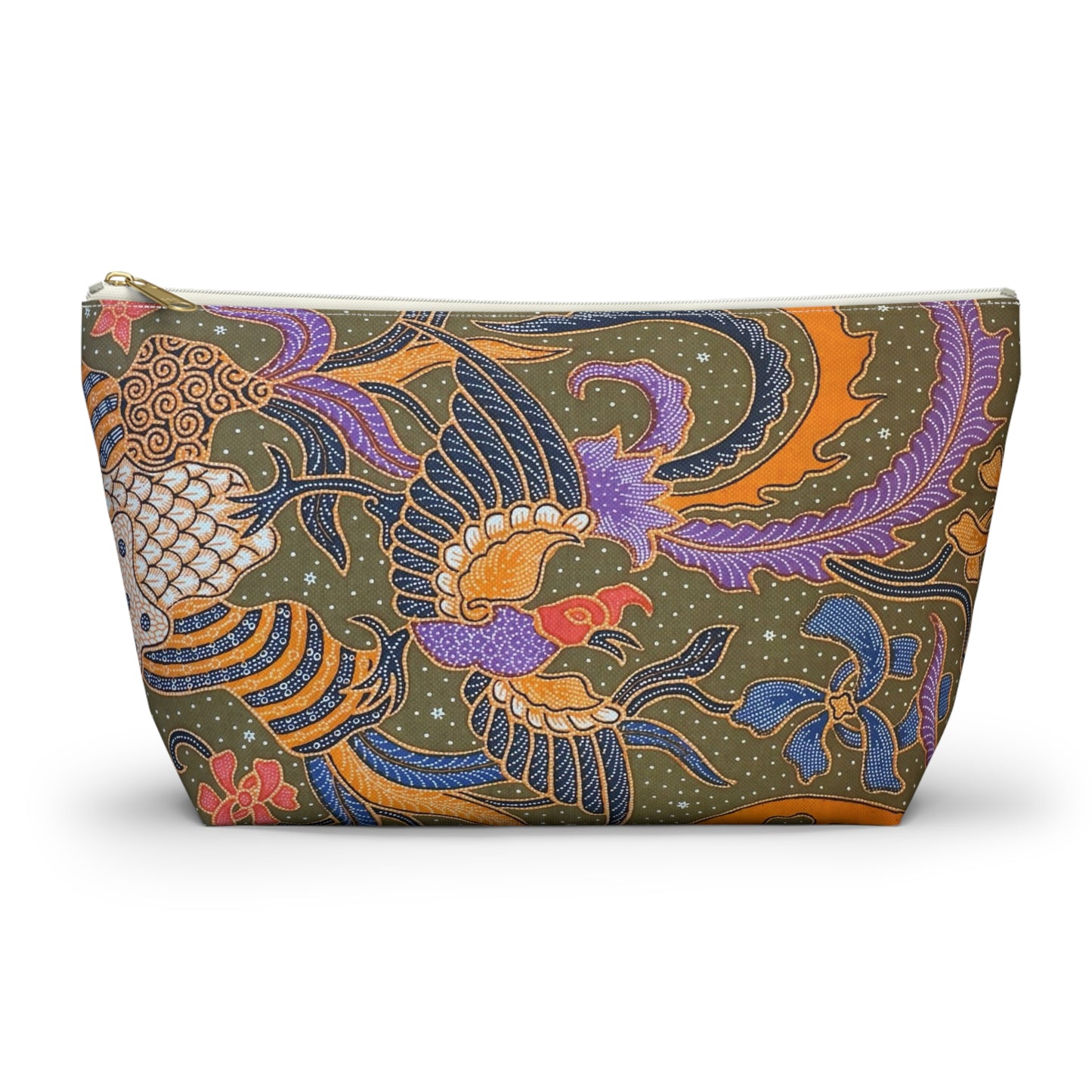 Garuda Batik Print Cosmetic Bag