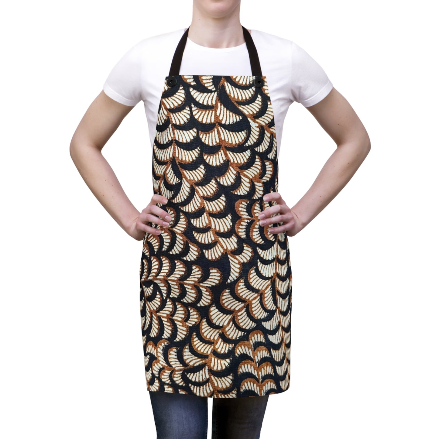 Skala Batik Print Apron