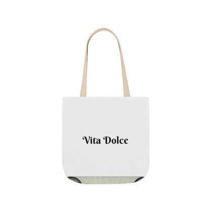 Vintage Couple Canvas Tote Bag