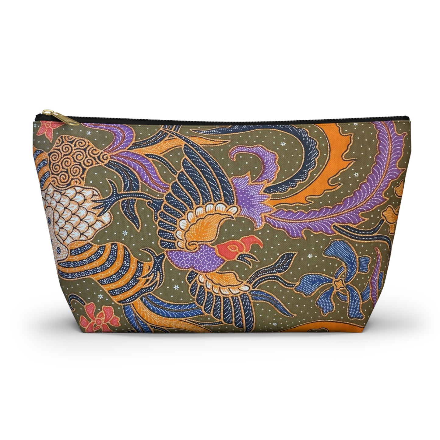 Garuda Batik Print Cosmetic Bag