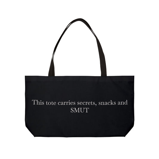 "Smut Secrets" Weekender Tote Bag
