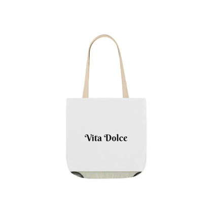 Vintage Couple Canvas Tote Bag