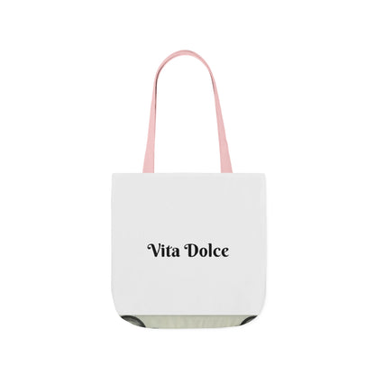 Vintage Couple Canvas Tote Bag