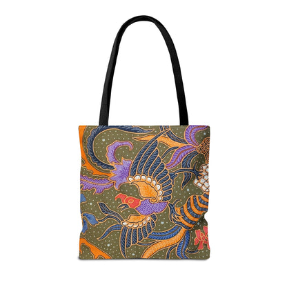 Garuda Batik Print Tote Bag