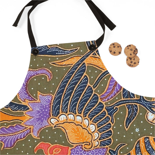 Garuda Batik Print Apron