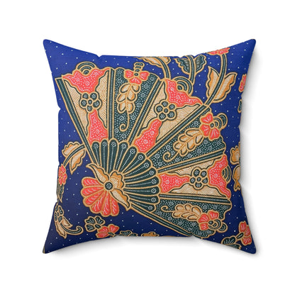 Kipas Batik Print Decorative Pillow